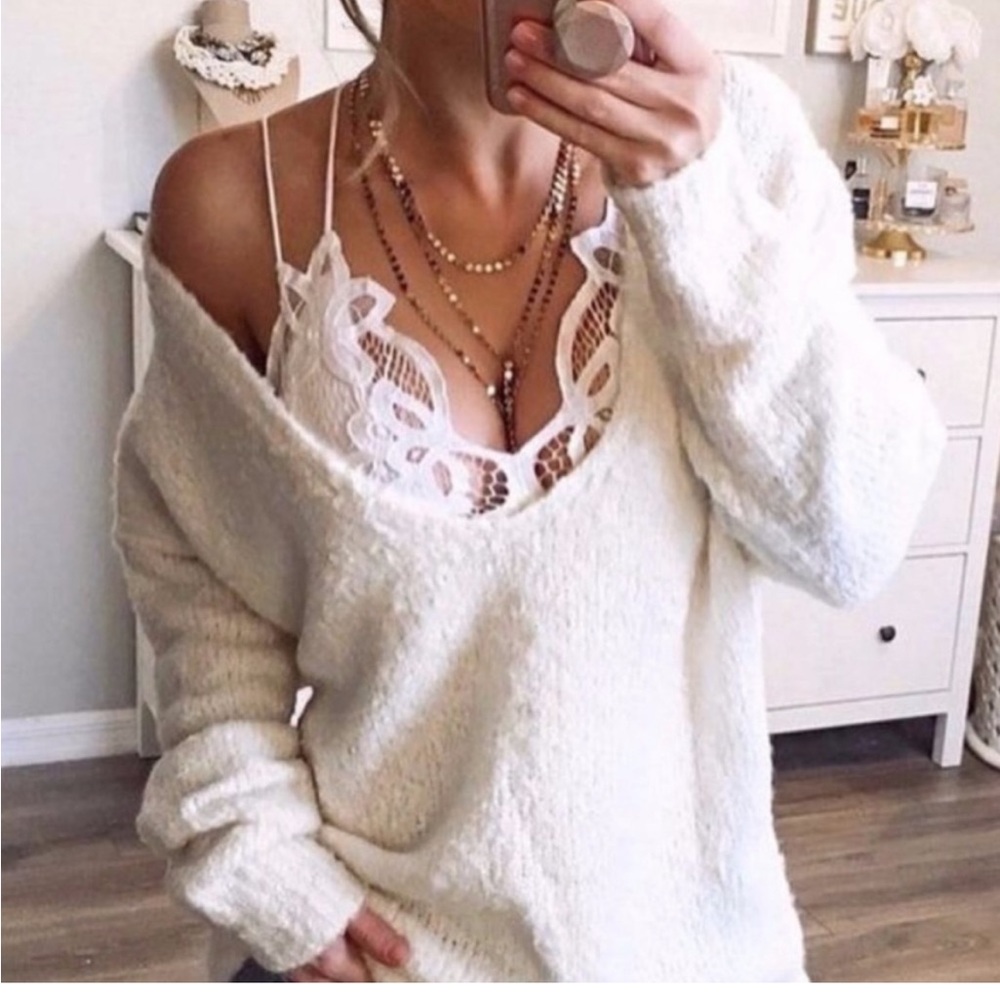 Boho Vintage Inspired
Crochet Longline Bralette